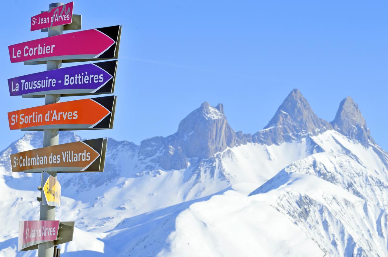 Goelia - Les Chalets Des Marmottes Saint-Jean-d'Arves Luaran gambar