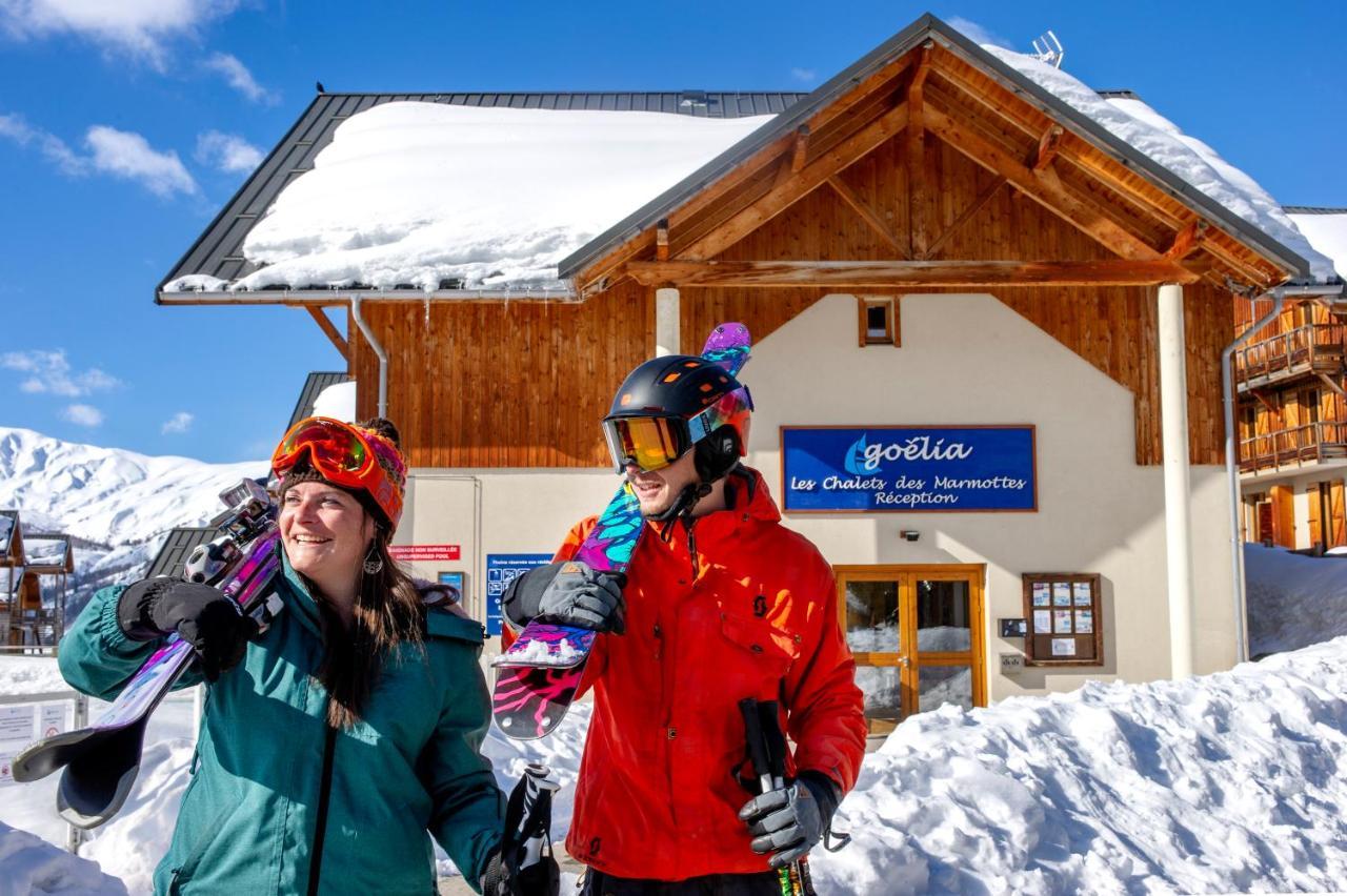 Goelia - Les Chalets Des Marmottes Saint-Jean-d'Arves Luaran gambar